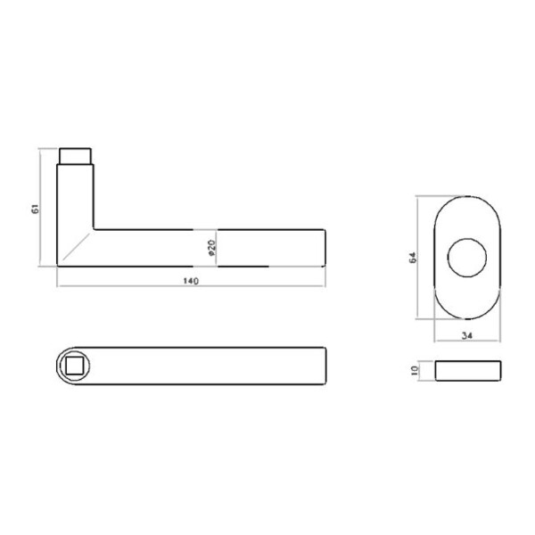 Garniture double inox est zg 21.8