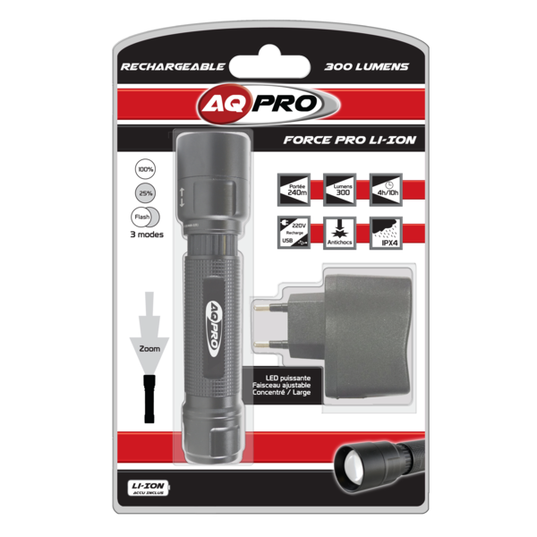 Torche hardcase pro 3 led 2 aa incluses energizer