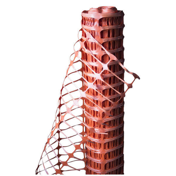 Barriere de chantier orange 1m x 50m