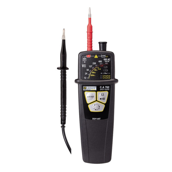 DETECTEUR DE TENSION VAT AVEC INDICATEUR LED CA 762 IP2X (Présentation) Detecteur de tension vat avec indicateur led ca 762 ip2x