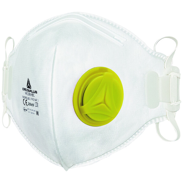 Demi-masques jetables pocket avec valve