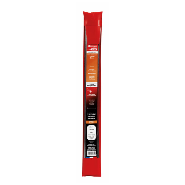 Brasure cuivre phosphore 8% 2x500mm (1kg)