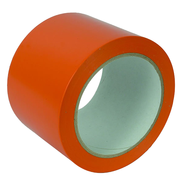 RUBAN PVC ORANGE 48MM X 33M (Présentation) Ruban pvc orange 48mm x 33m
