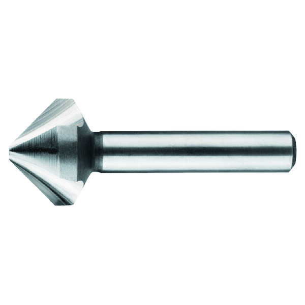 FRAISE A CHANFREINER HSS 90° 3 TAILLANTS QUEUE CYLINDRIQUE ECO PRO 42.535 (Présentation) Fraise a chanfreiner hss 90° 3 taillants queue cylindrique eco pro 42.535