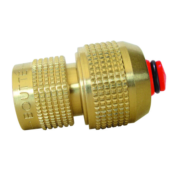 Raccord 6 billes aqua stop laiton