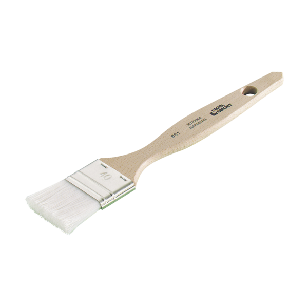 Brosse plate a lessiver