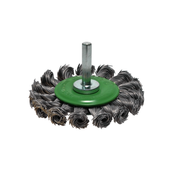 BROSSE CIRCULAIRE SUR TIGE MECHES TORSADEES (Présentation) Brosse circulaire sur tige meches torsadees