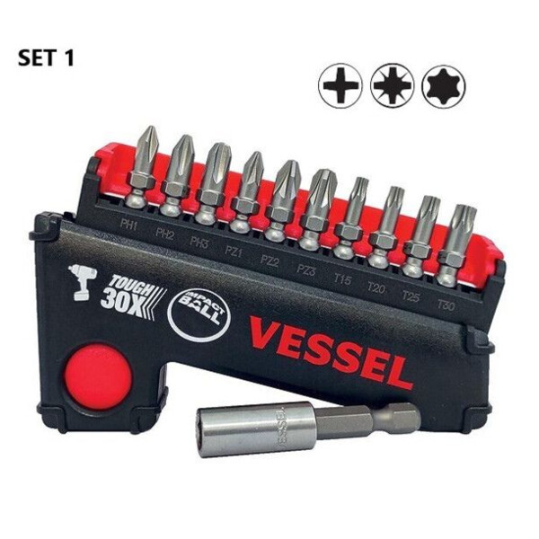 Jeu 11 embouts impacts ball