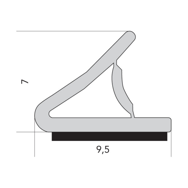 Joint de menuiserie coupe feu ln90 cf