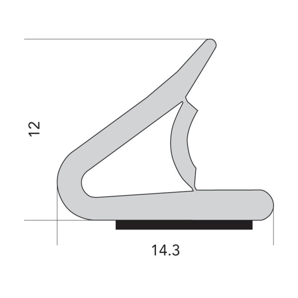 Joint de menuiserie coupe feu ln91 cf