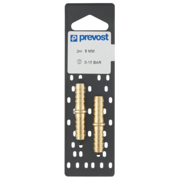 Jonction laiton double pour tuyau