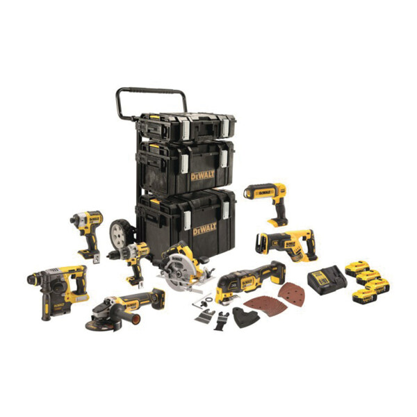 Kit 8 outils xr 18v en toughsystem