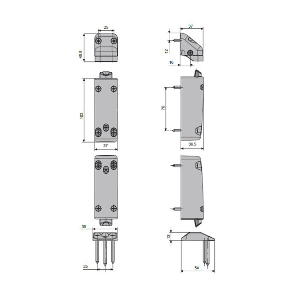 Kit pêne verticaux oltre