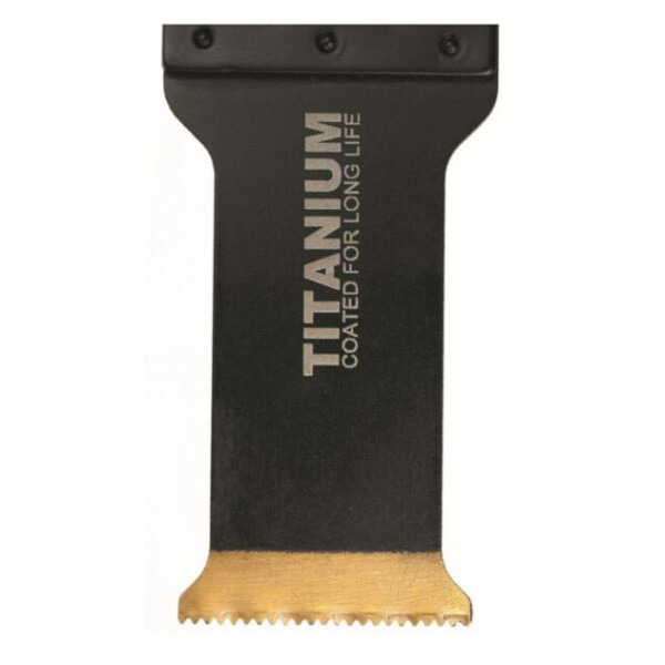 LAME DE SCIE PLONGEANTE BI-METAL AU TITANE (Présentation) Lame de scie plongeante bi-metal au titane