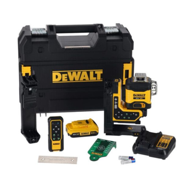 Laser multilignes 360° 18v support moto