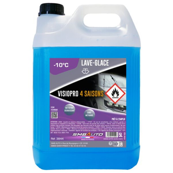 LAVE GLACE -10°C VISIOPRO 4S SMB 5L (Présentation) Lave glace -10°c visiopro 4s smb 5l