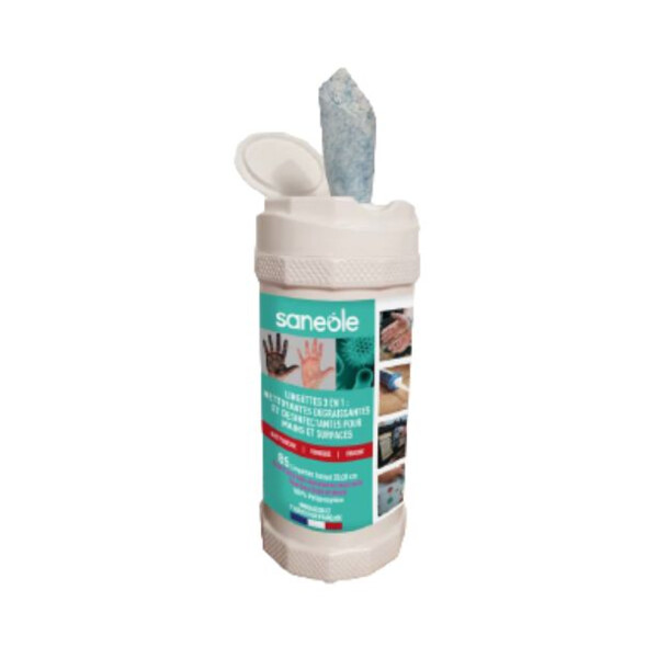 Lingettes désinfectantes dégraissantes 3 en 1 -85u