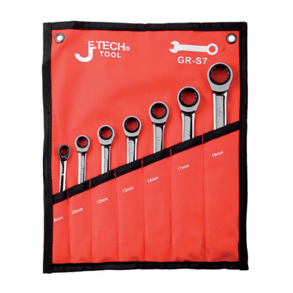 Lot de 7 clés mixtes