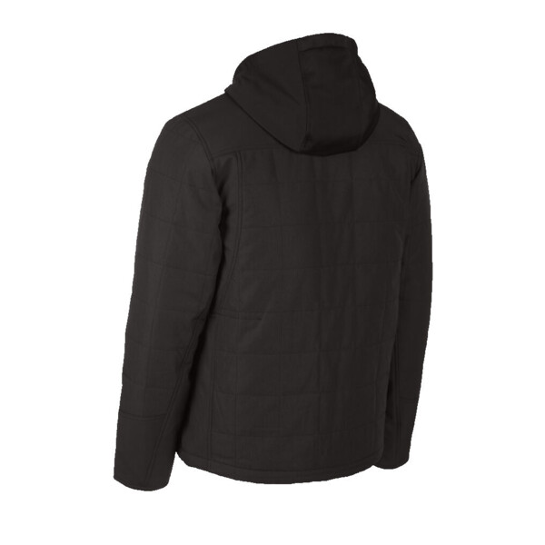 Veste chauffante noire ripstop m12 hpjbl2-0