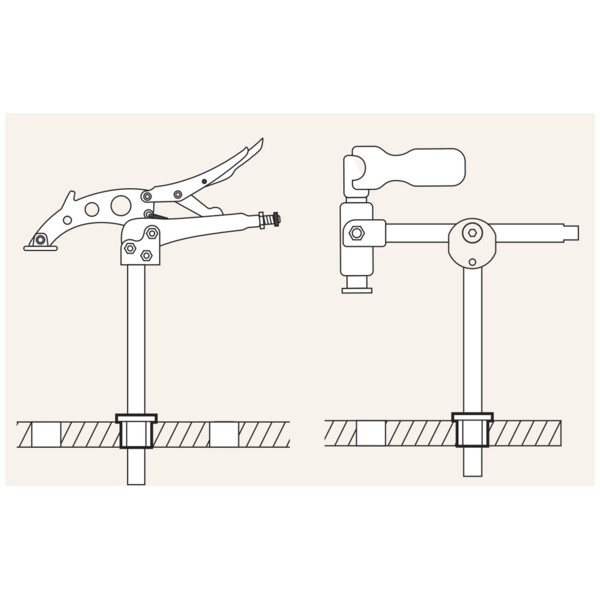 Douille d'adaptation pour table de soudage to