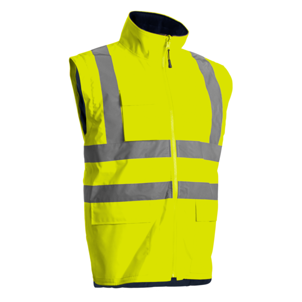 Parka multicouches kanata 4/1 jaune/marine