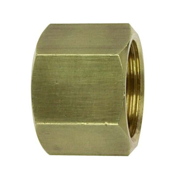 Mamelon double femelle laiton