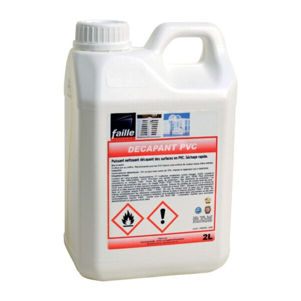 Nettoyant décapant pvc fort