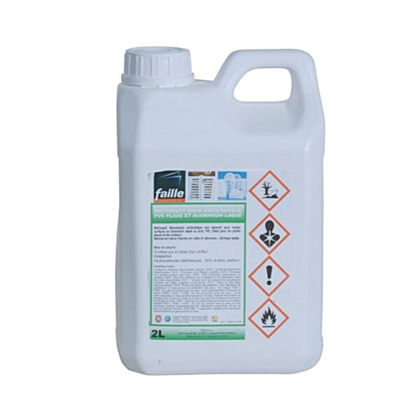 Nettoyant dégraissant doux alu, pvc plaxé