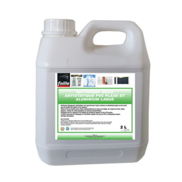 Nettoyant dégraissant doux alu, pvc plaxé