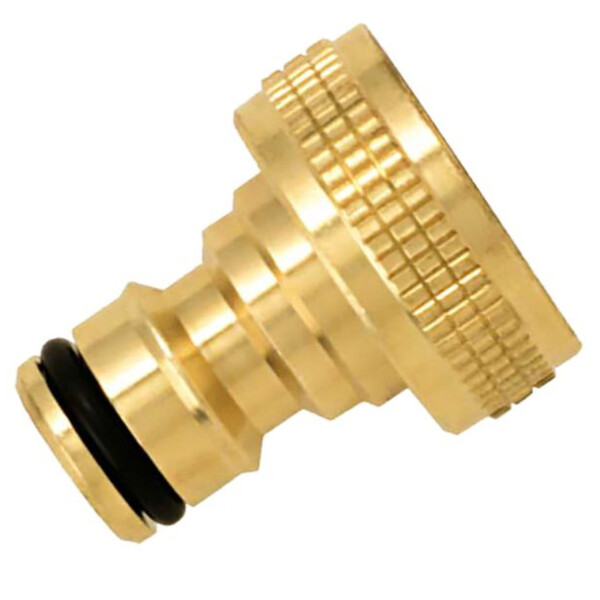 NEZ DE ROBINET RAPIDE FEMELLE LAITON (Présentation) Nez de robinet rapide femelle laiton