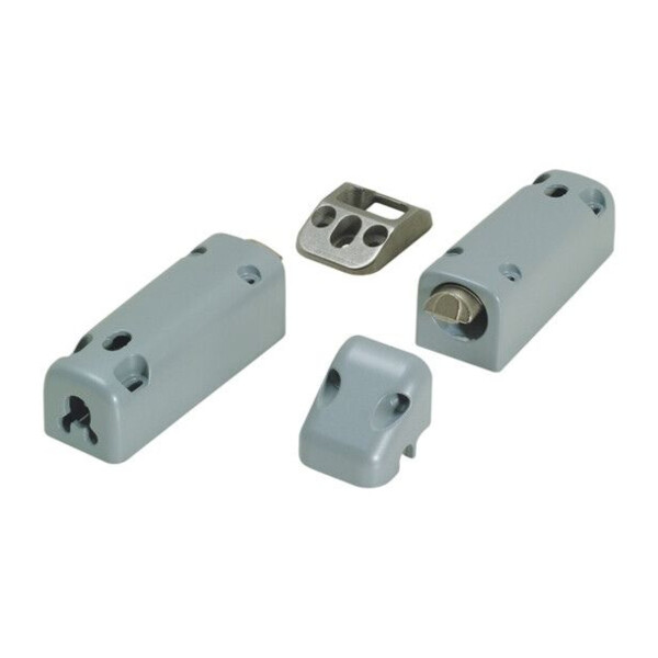 Paire de pênes verticaux haut/ bas + gâches crémone pompier  panama