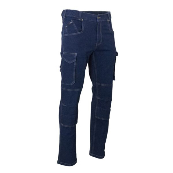 Pantalon baril denim