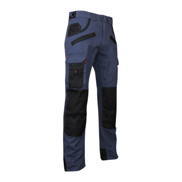 Pantalon Briquet bleu/noir (Présentation) Pantalon briquet bleu/noir
