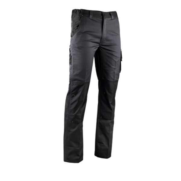 Pantalon de travail vulcain gris sombre/ noir