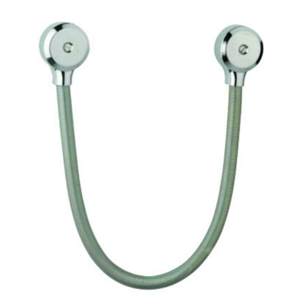 Passe-câble applique inox