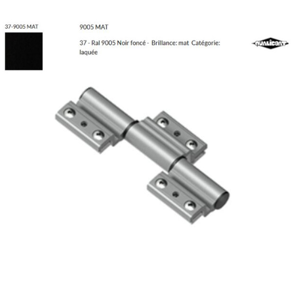 Paumelle 3 lames Monza - CE - (Présentation) Paumelle 3 lames monza - ce -