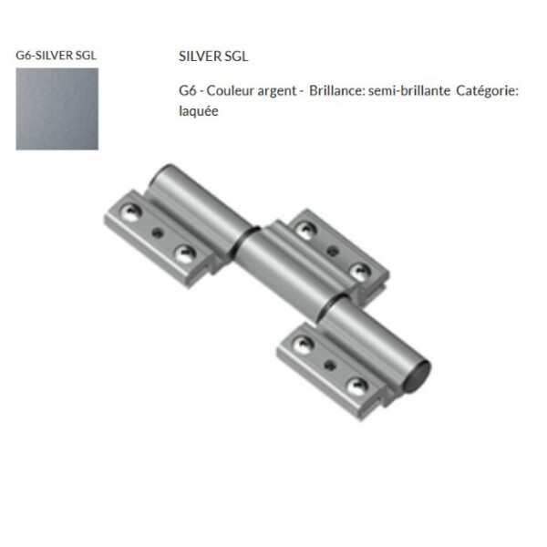 Paumelle 3 lames Monza - CE - (Présentation) Paumelle 3 lames monza - ce -