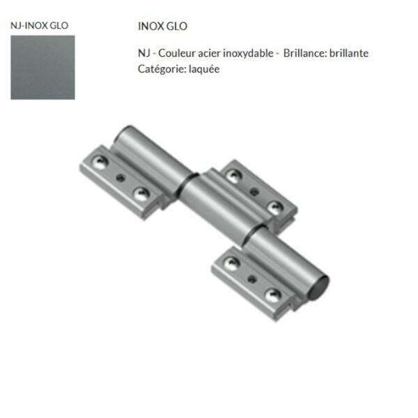 Paumelle 3 lames Monza - CE - (Présentation) Paumelle 3 lames monza - ce -