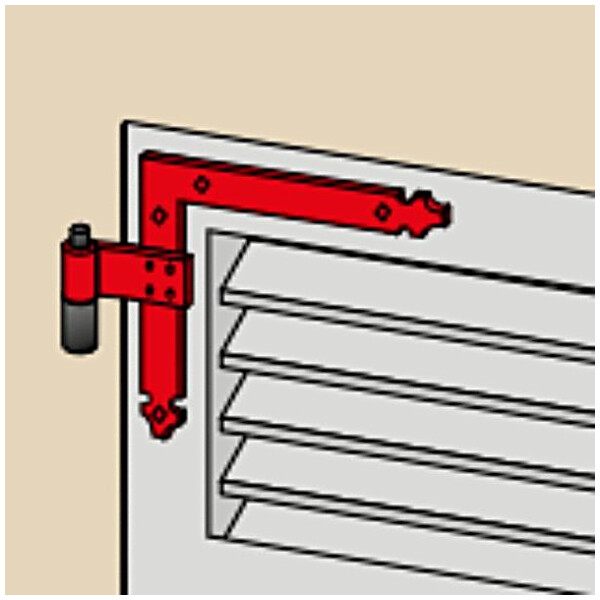 Penture équerre
