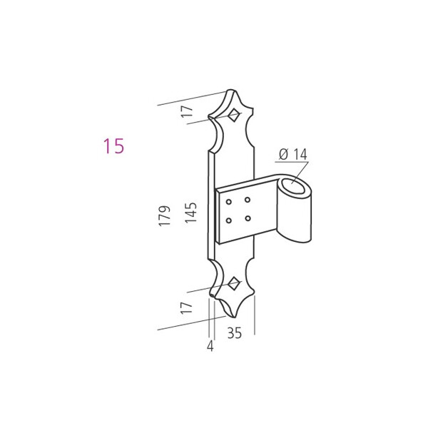 Penture intermédiaire