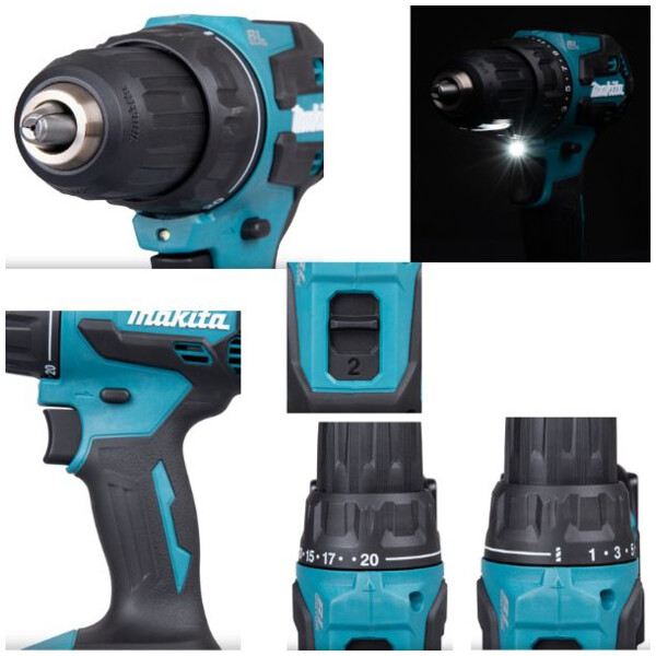 Perceuse visseuse 18v 5ah ddf490rtj