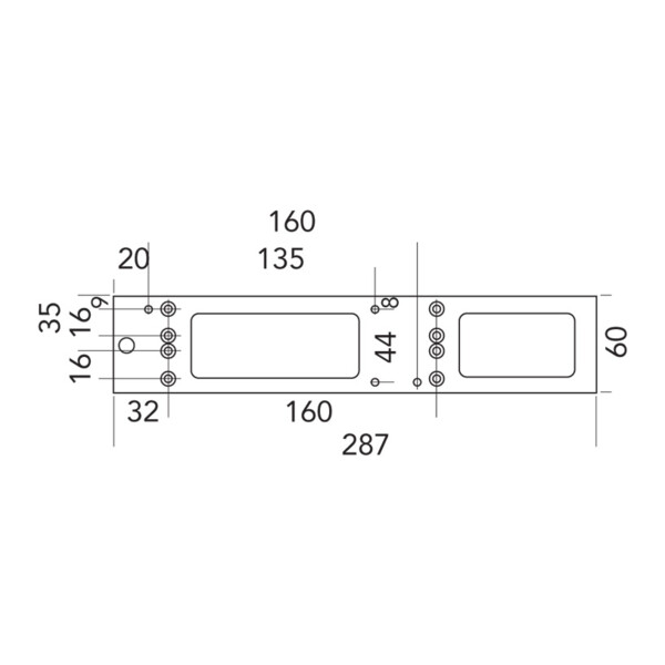 Plaque de montage ts 4000-5000