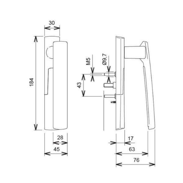 Poignée 20° sarena déportée 8522