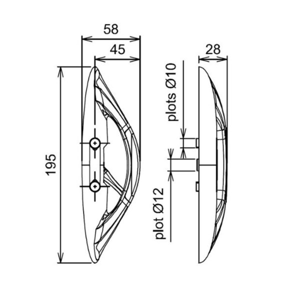 Poignée butée seduction gm 6082