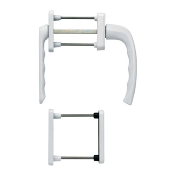 Poignée de porte-fenêtre  new-york à clé saillie  réduite