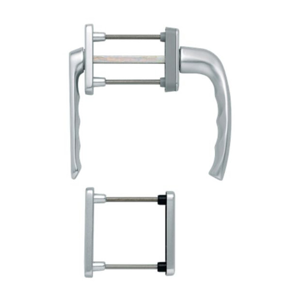 Poignée de porte-fenêtre  new-york à clé saillie  réduite