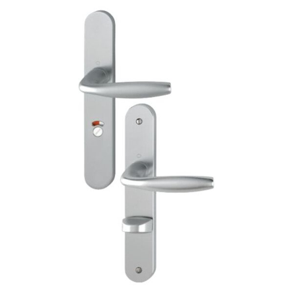 Poignée de porte large new-york entraxe 195 mm