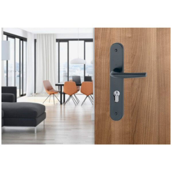 Poignée de porte large san  diego entraxe 195mm