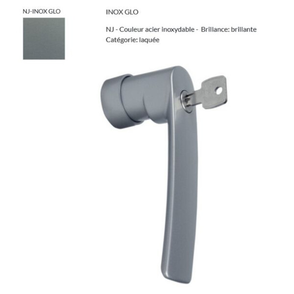 Poignée iris tbt à clé