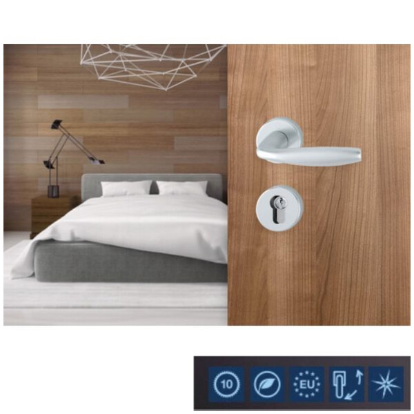 Poignée sur rosace new-york